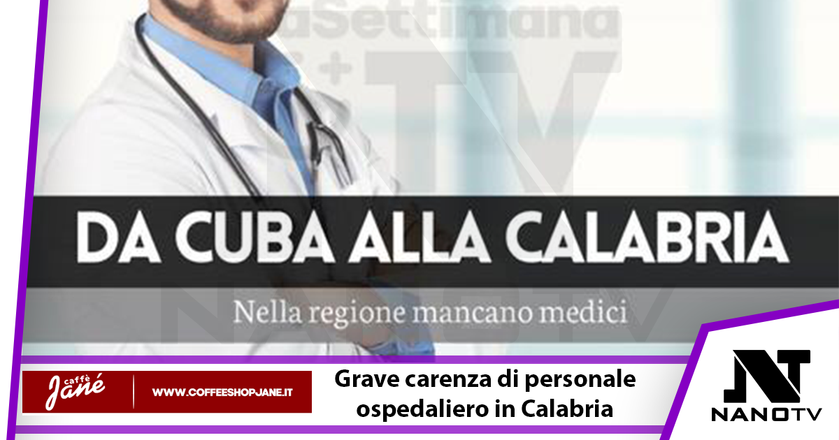 Sistema sanitario in pericolo: in Calabria a salvarlo ci pensano 500 medici cubani.