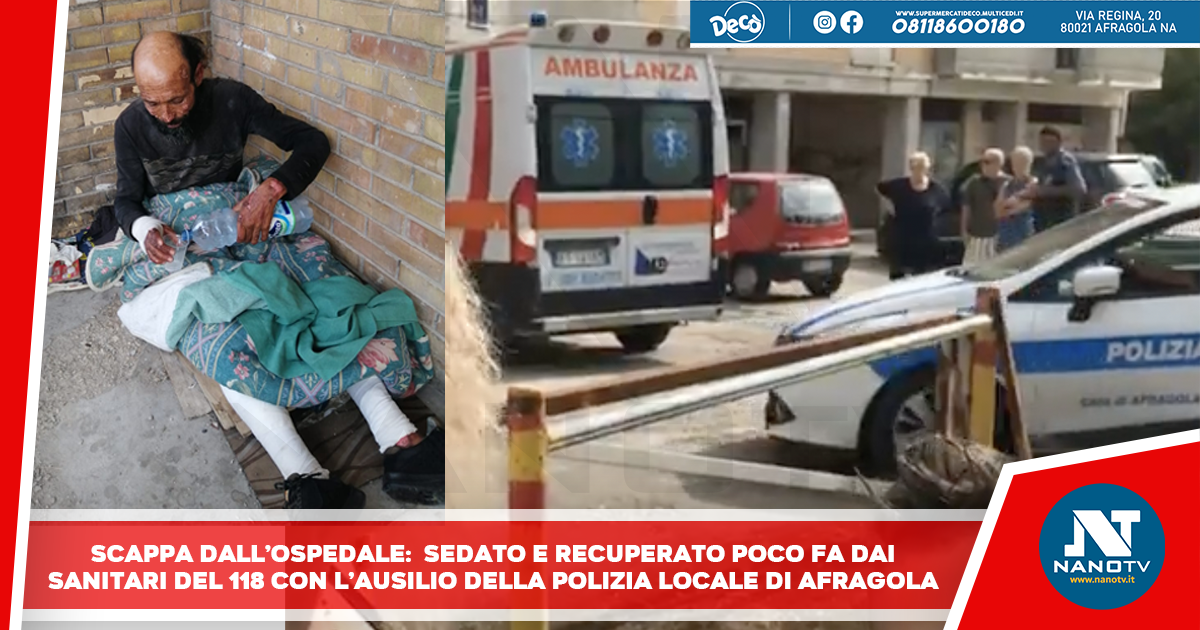 Si chiama Camel ed è un tunisino di 53anni il clochard che tiene con il fiato sospeso la comunita’ locale