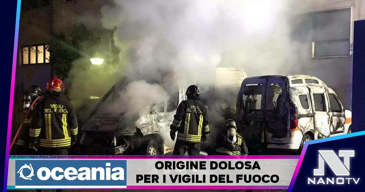 Dati alle fiamme 3 mezzi del 118 di Napoli: Incendio doloso per i Vigili del Fuoco