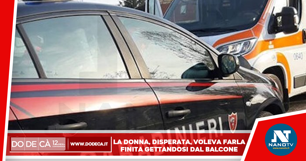Tenta di togliersi la vita per le violenze subite dal compagno: salvata da un donna Carabiniere