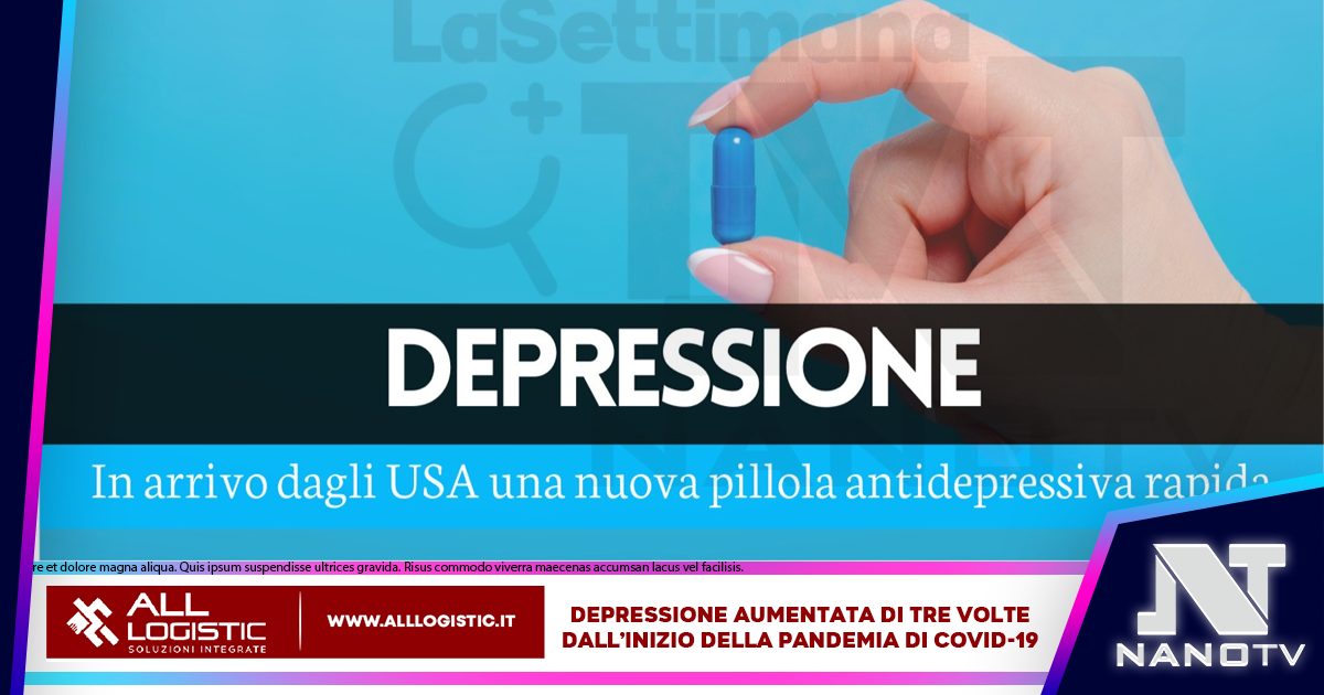 Arriva la nuova pillola antidepressiva rapida