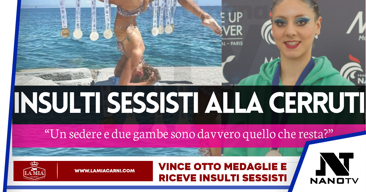 Insulti sessisti alla Cerruti: “Un sedere e due gambe sono davvero quello che resta?”