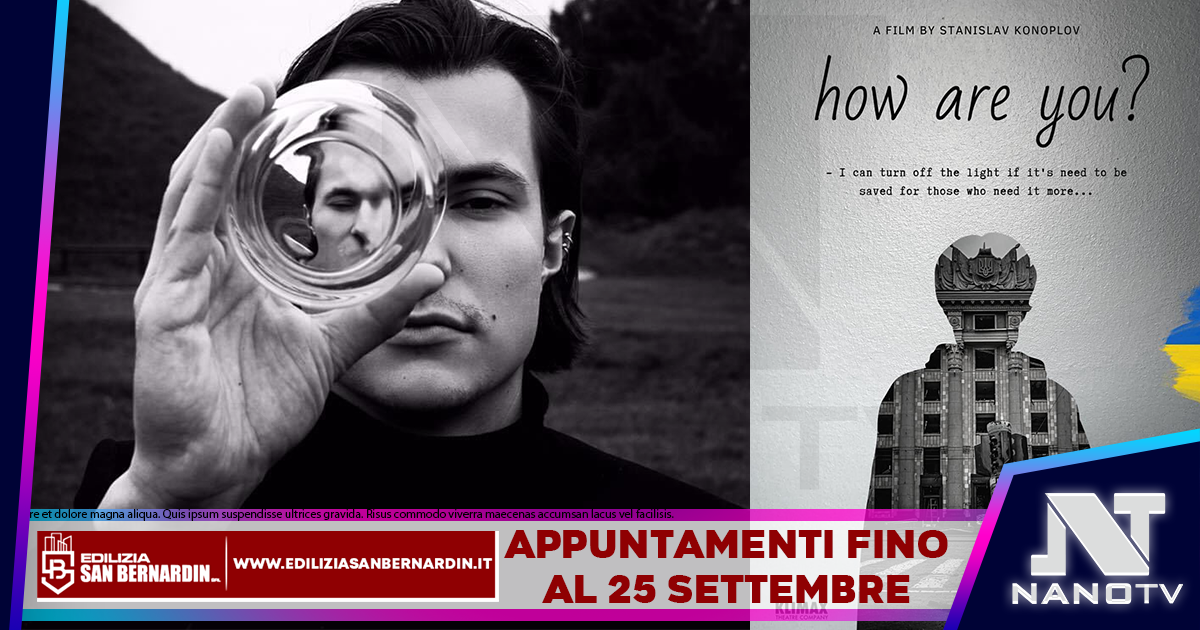 Un cortometraggio sulla guerra e l’amicizia con il regista ucraino e 9 cineasti di Kiev: un progetto della Residenta Artistica Sharing Art Pompeii