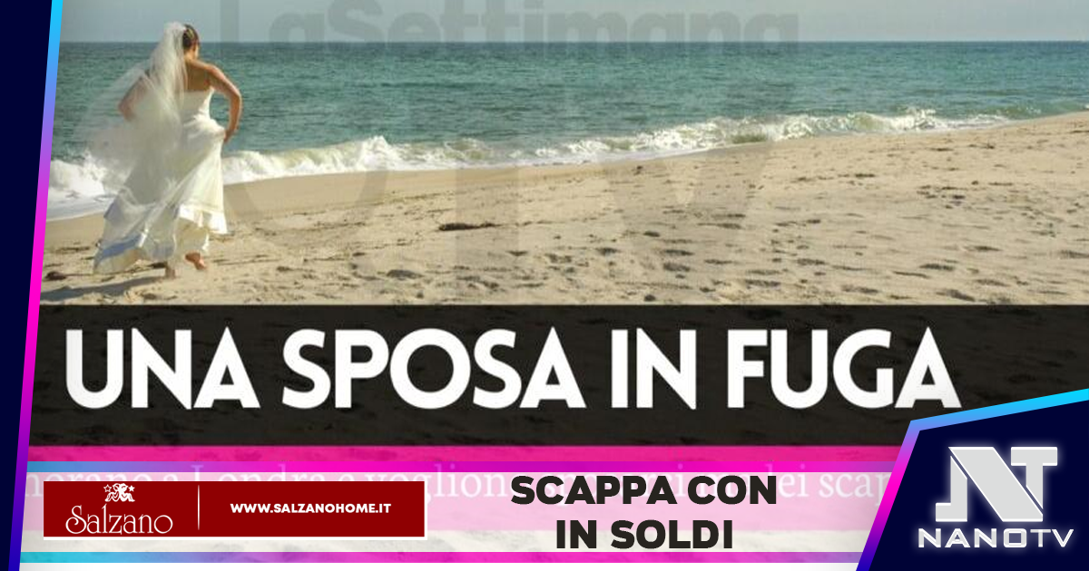 Sedotto e abbandonato; decidono di sposarsi a Roma ma lei in aeroporto scappa con i soldi