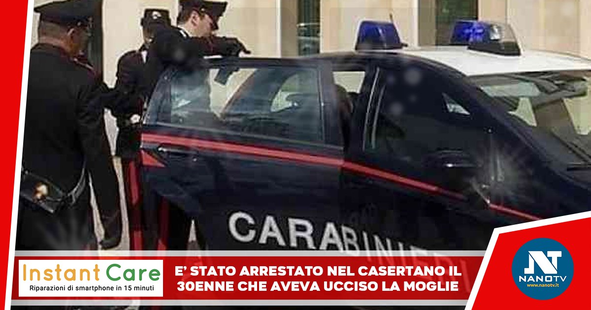 Aveva ucciso la moglie lo scorso marzo e scappato con il figlio: arrestato a San Cipriano d’Aversa