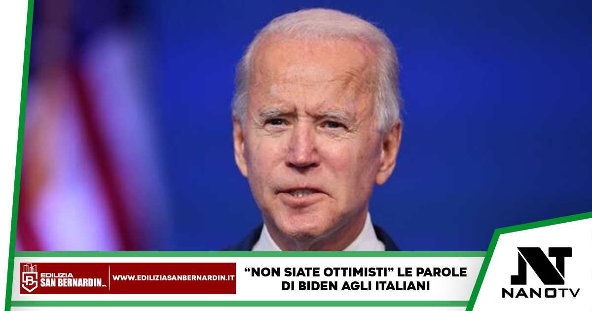 Biden ai dem USA: “Rispettiamo la scelta democratica degli italiani”