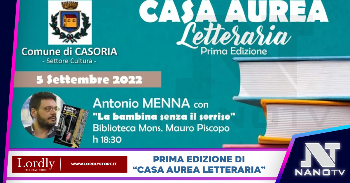 Casoria punta i riflettori sulla lettura con la prima edizione di Casa Aurea