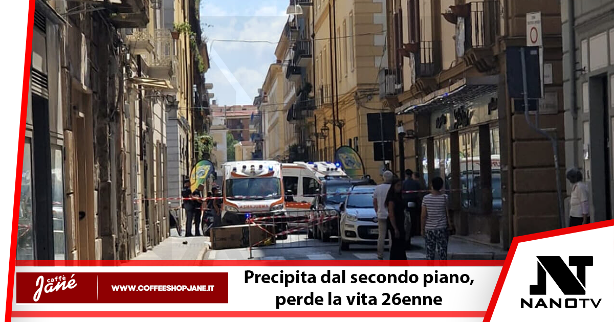 Tragedia a Caserta: 26enne precipita dal secondo piano