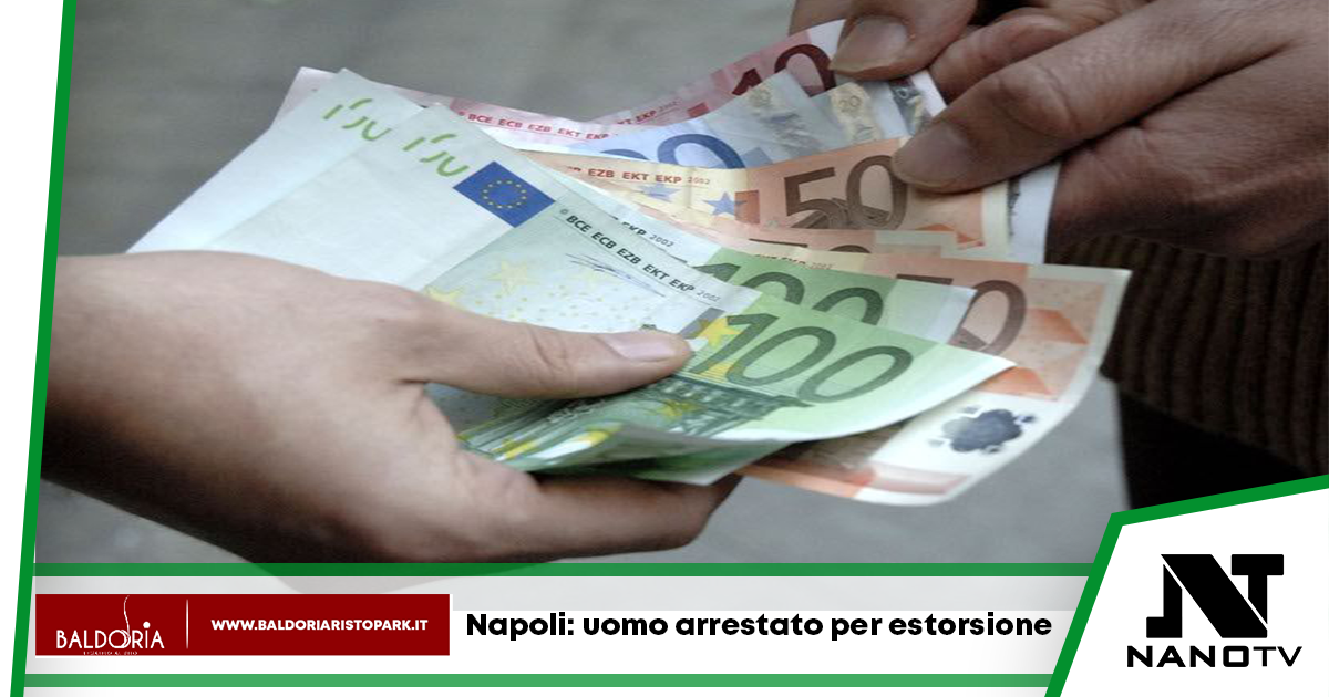 Uomo arrestato in segutio a minacce ed estorsione