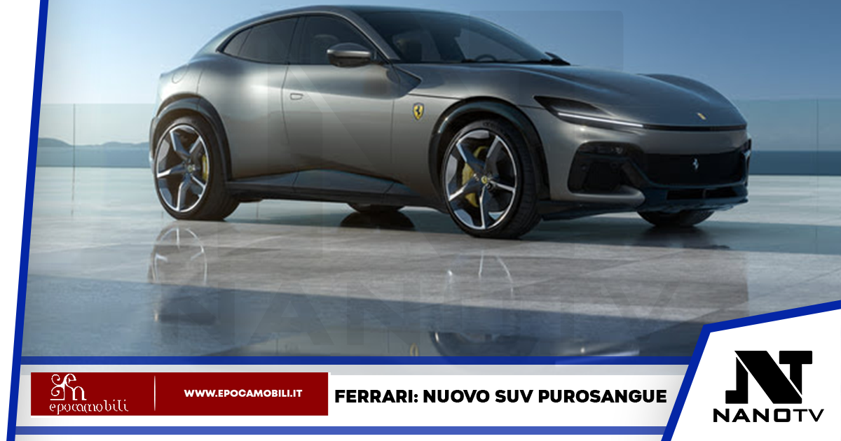 Sbarca sul mercato “Purosangue” il nuovo SUV Ferrari