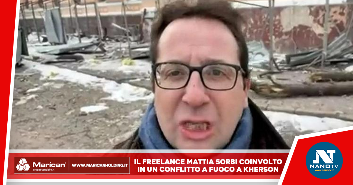 Giornalista italiano ferito in Ucraina