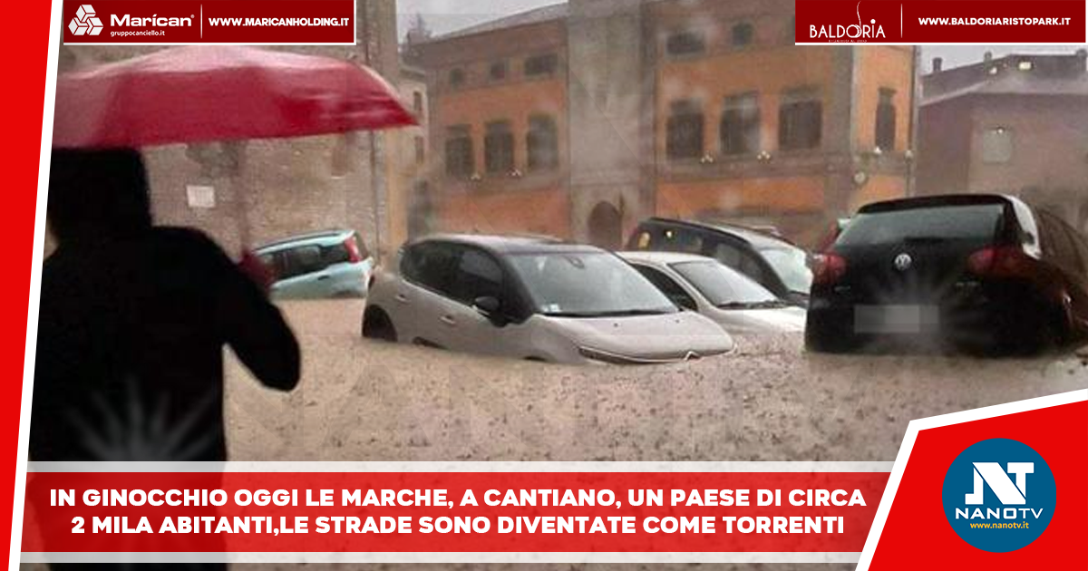 Maltempo: in arrivo temporali su Lazio e Campania. Nelle Marche strade come torrenti, ci sono dispersi