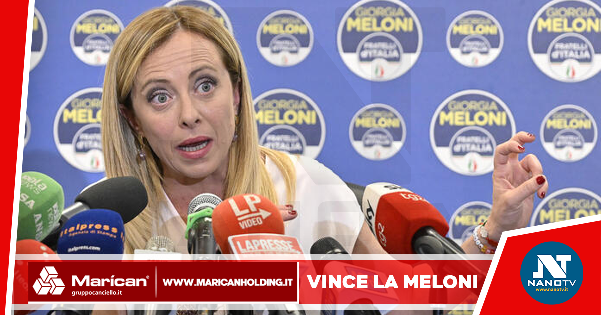 Elezioni, Centrodestra 41,5 -45,5%, Centrosinistra 25%-29% | M5s 14%-18%, Azione e Italia Viva 5%-9% | Vola Fratelli d’Italia