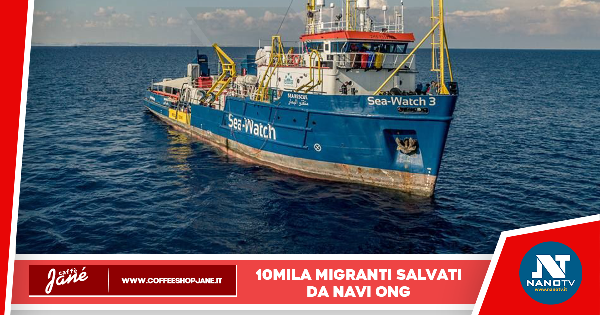 Aumentano i salvataggi delle navi ong per i migranti