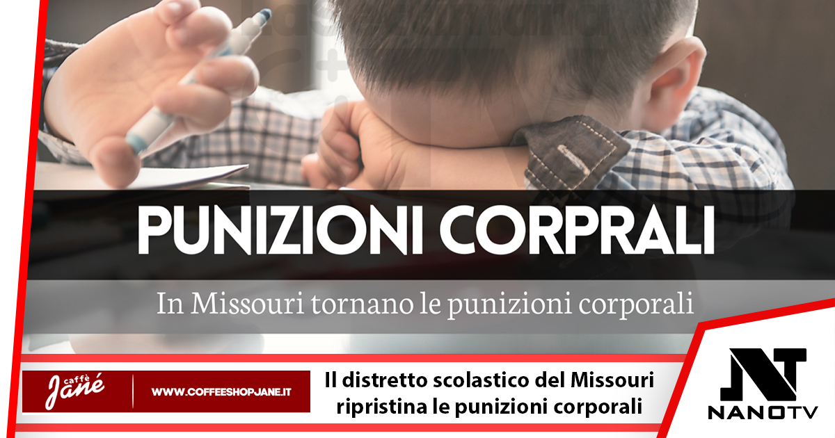 USA: in Missouri ritornano le punizioni corporali.