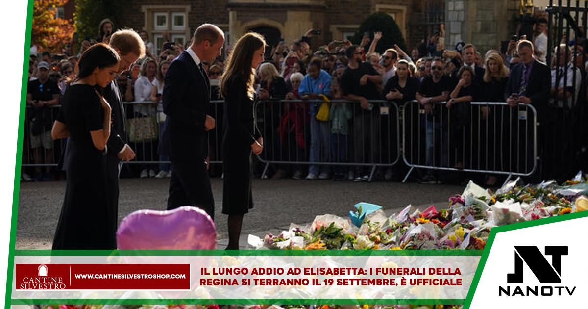 Carlo III è re, per lui salve di cannone. Harry e William insieme alle mogli a Windsor