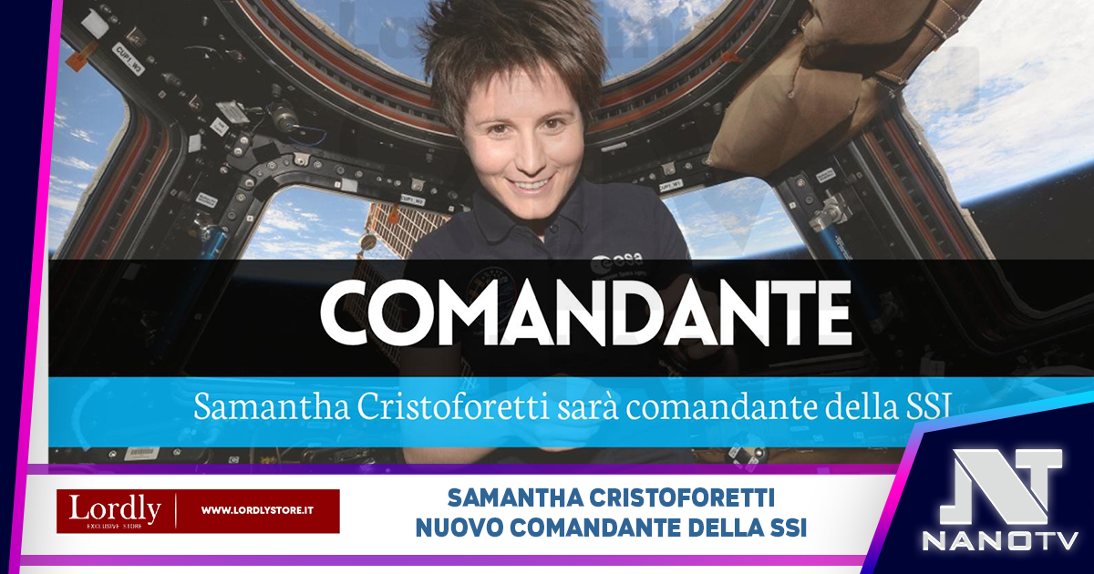 Samantha Cristoforetti sarà comandante della stazione spaziale internazionale