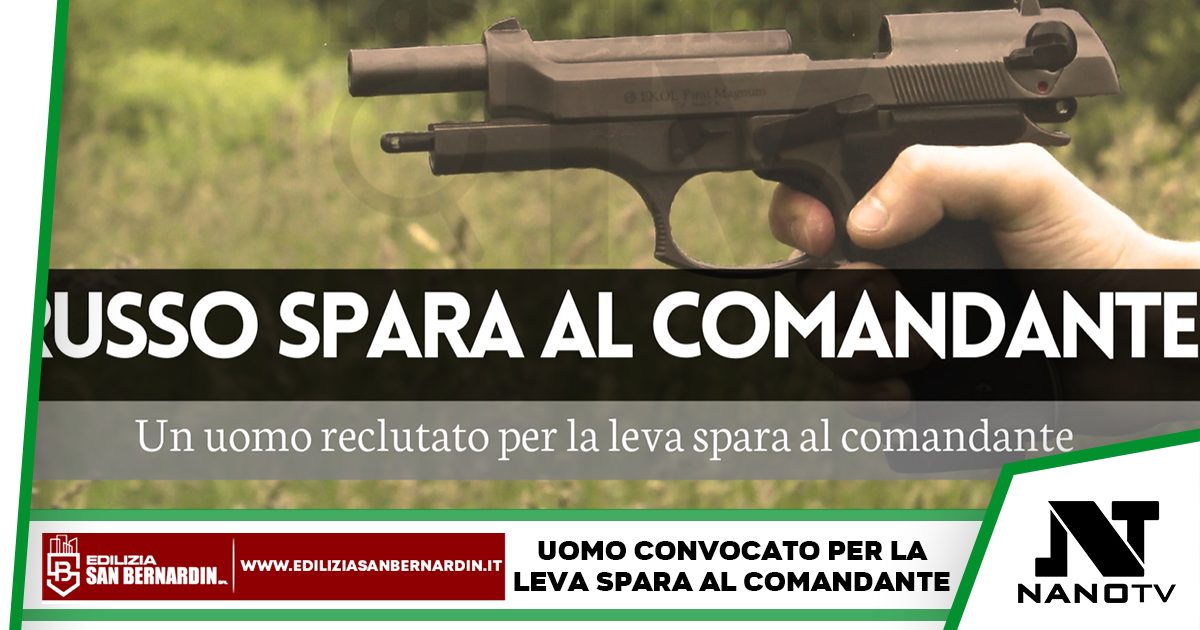 Russia: uomo convocato per la leva spara al comandante.