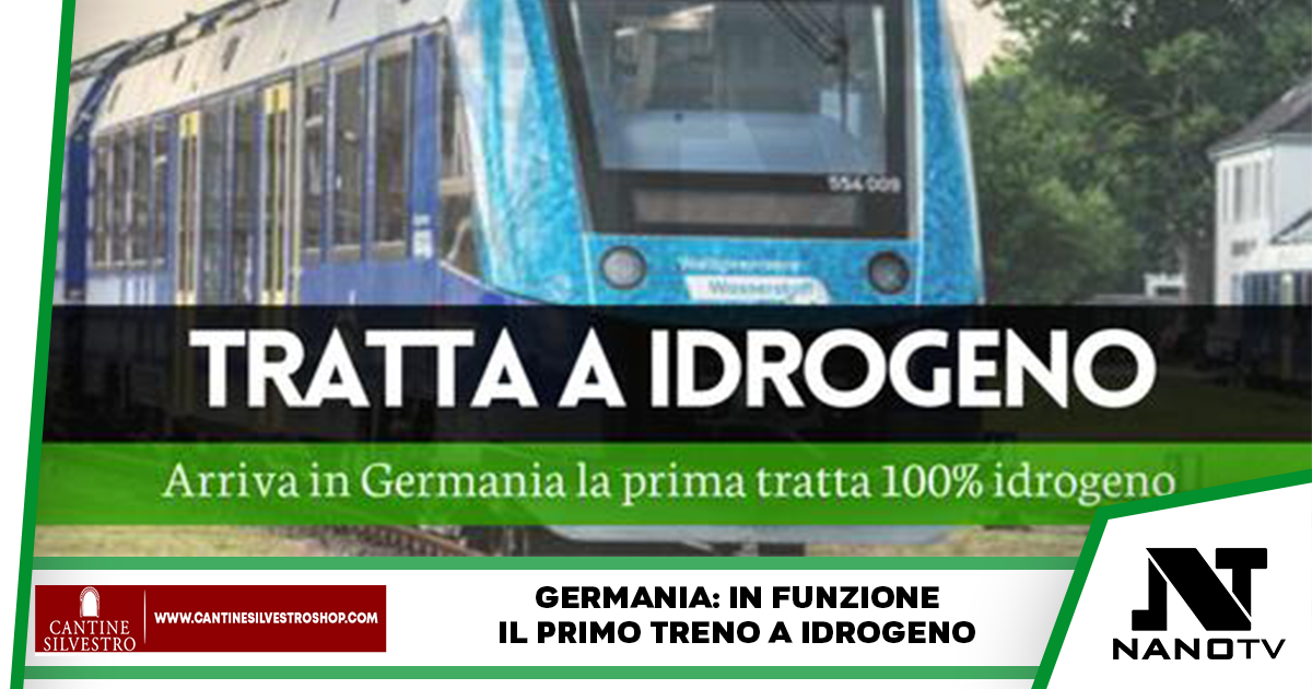 Germania: arriva la prima tratta ferroviaria 100% idrogeno