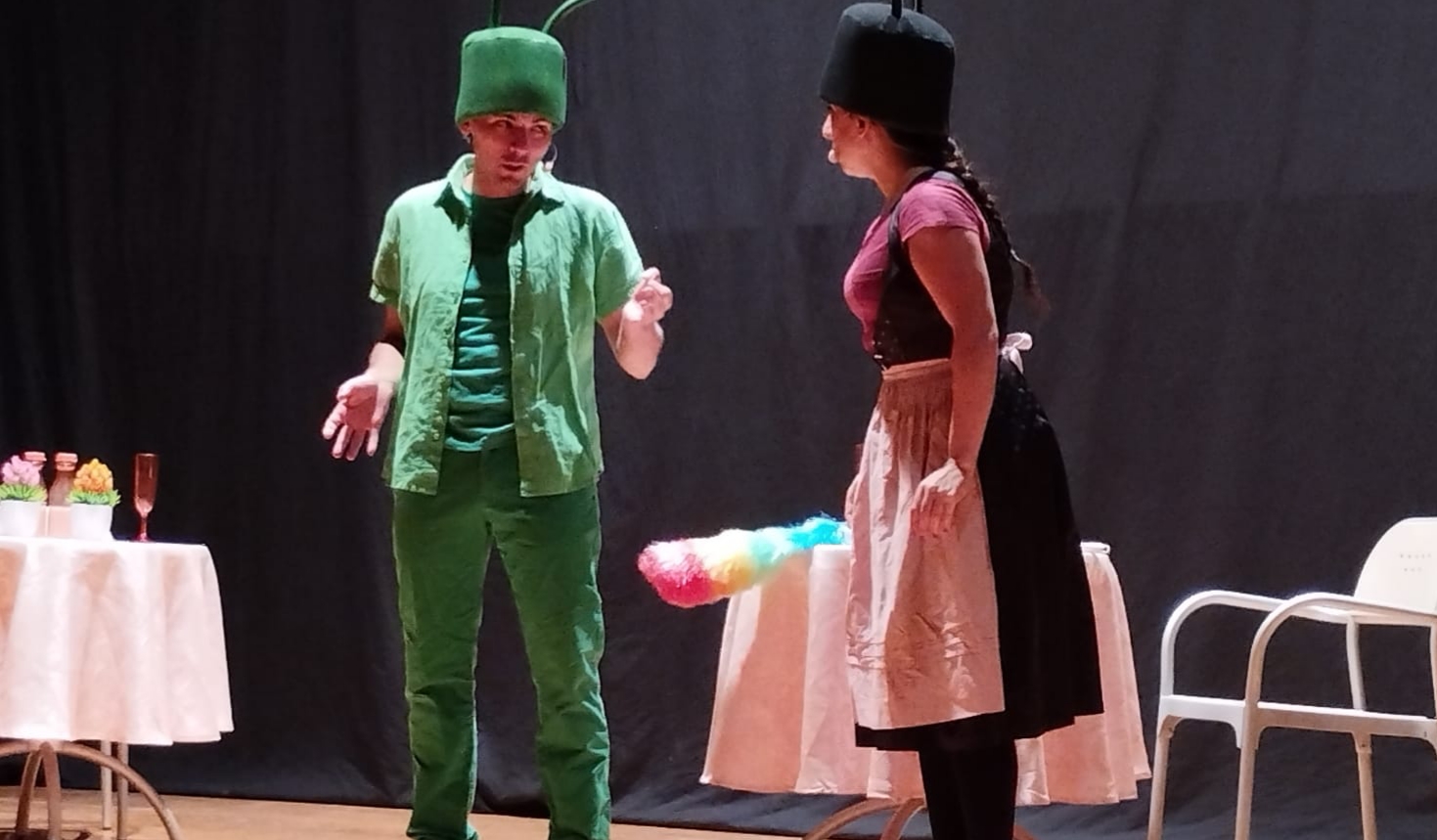 Arriva ad Ascea Marina, ” Era la regina di tutti gli Dei ” sabato 8 ottobre, domenica 9 ottobre andrá in scena ” L’apprendista stregone “. Ingresso gratuito.