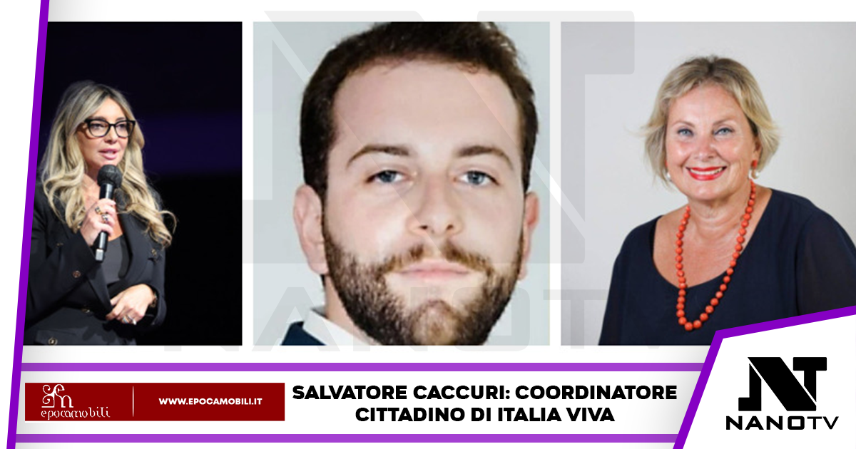 Salvatore Caccuri assume l’incarico di coordinatore cittadino di Italia Viva a Pompei.