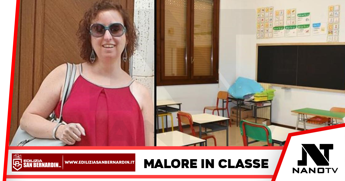 La maestra Giovanna muore davanti ai suoi alunni