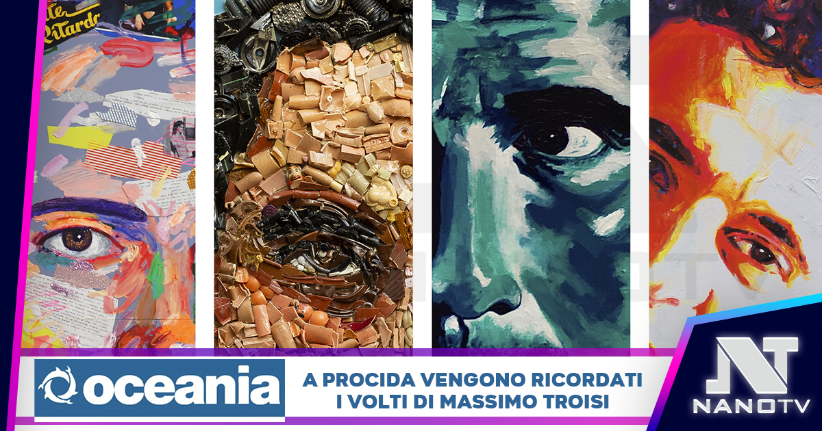 Mostra d’Arte Contemporanea: Procida ricorda i volti di Massimo Troisi