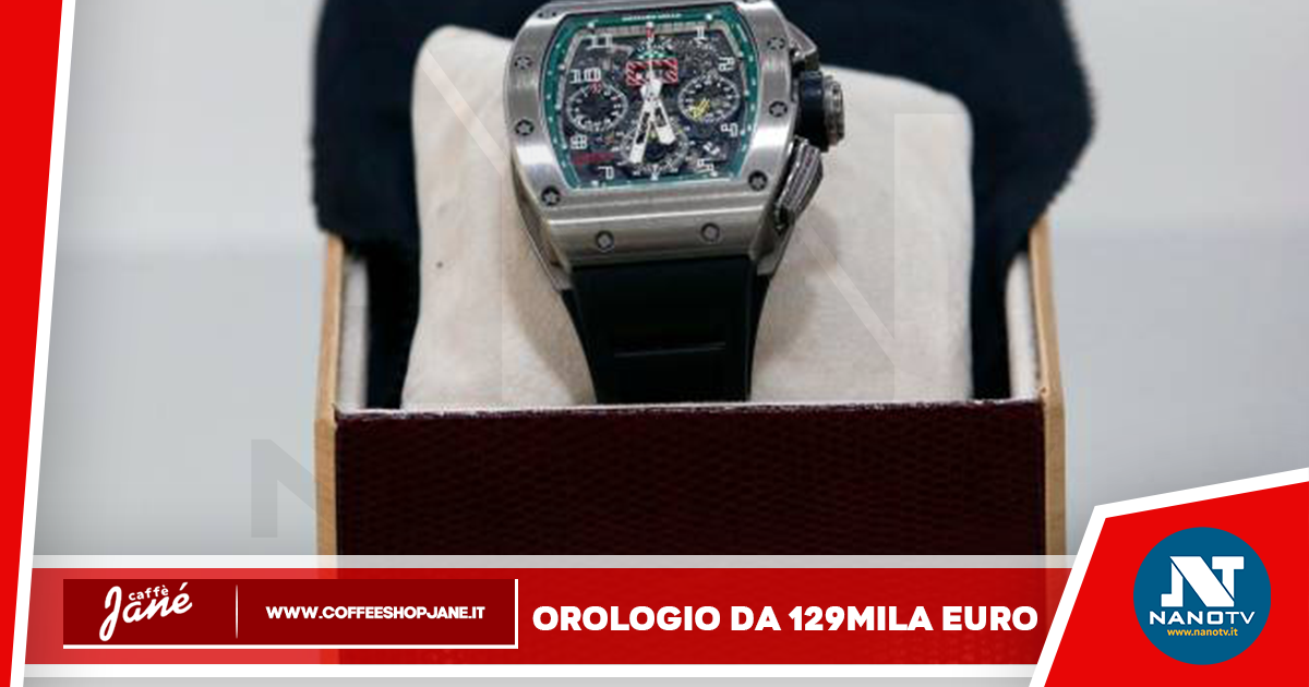 Rapinato orologio da 129mila euro