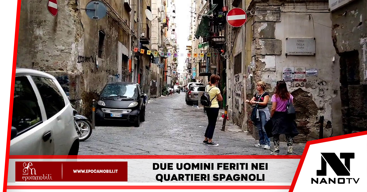 Quartieri Spagnoli: un uomo accoltellato ed uno gambizzato