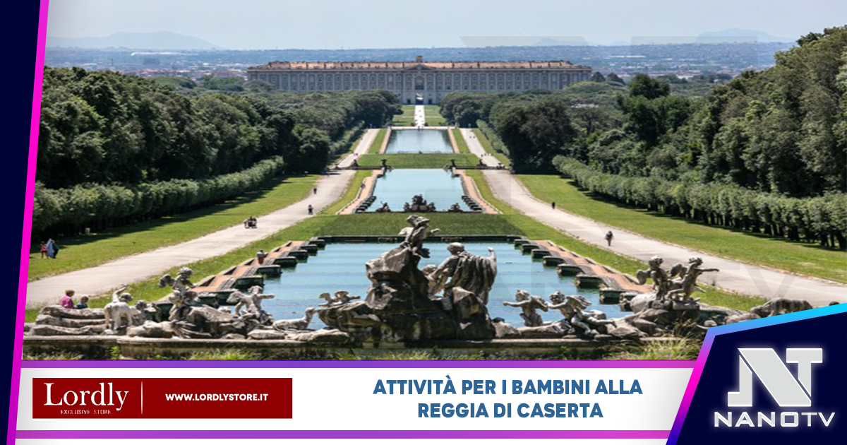 Attività per i bambini alla Reggia di Caserta