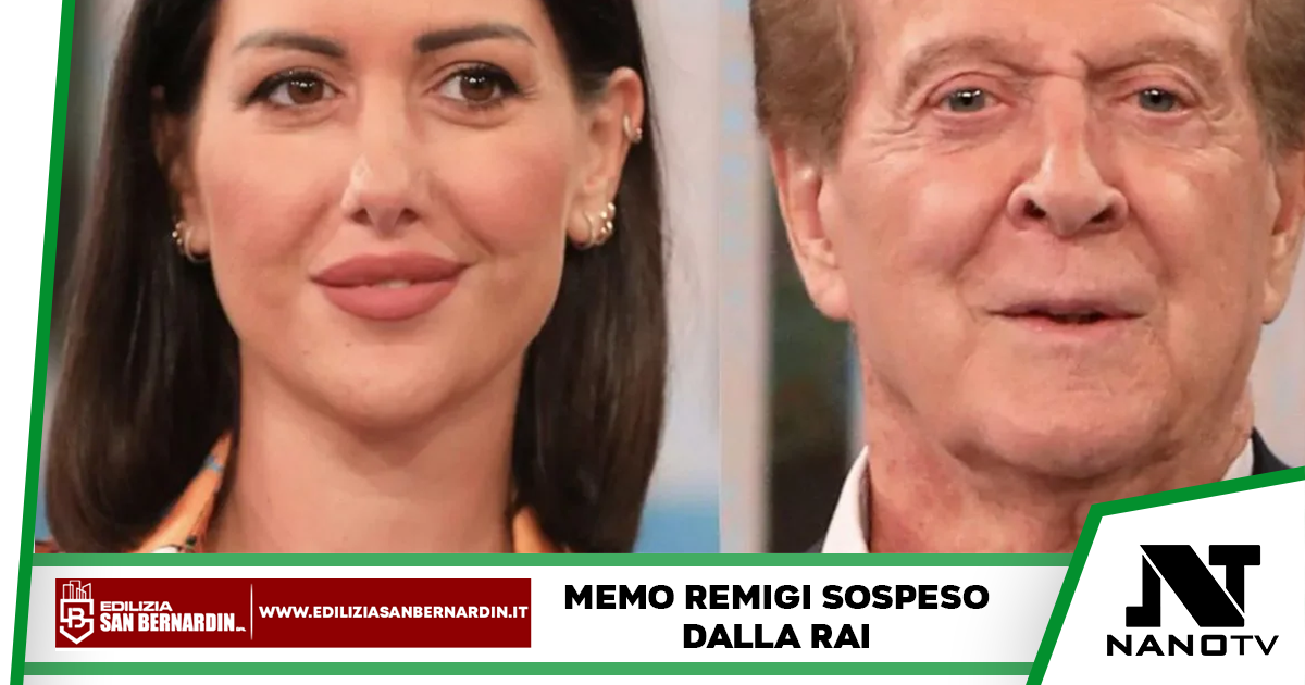 Memo Remigi palpa il lato B a Jessica Morlacchi