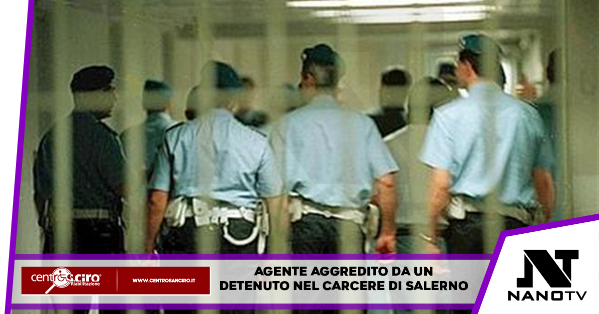 Salerno: detenuto aggredisce un poliziotto
