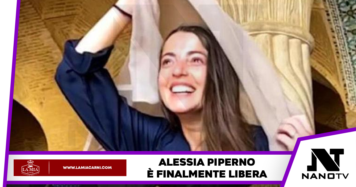 Alessia Piperno è libera!