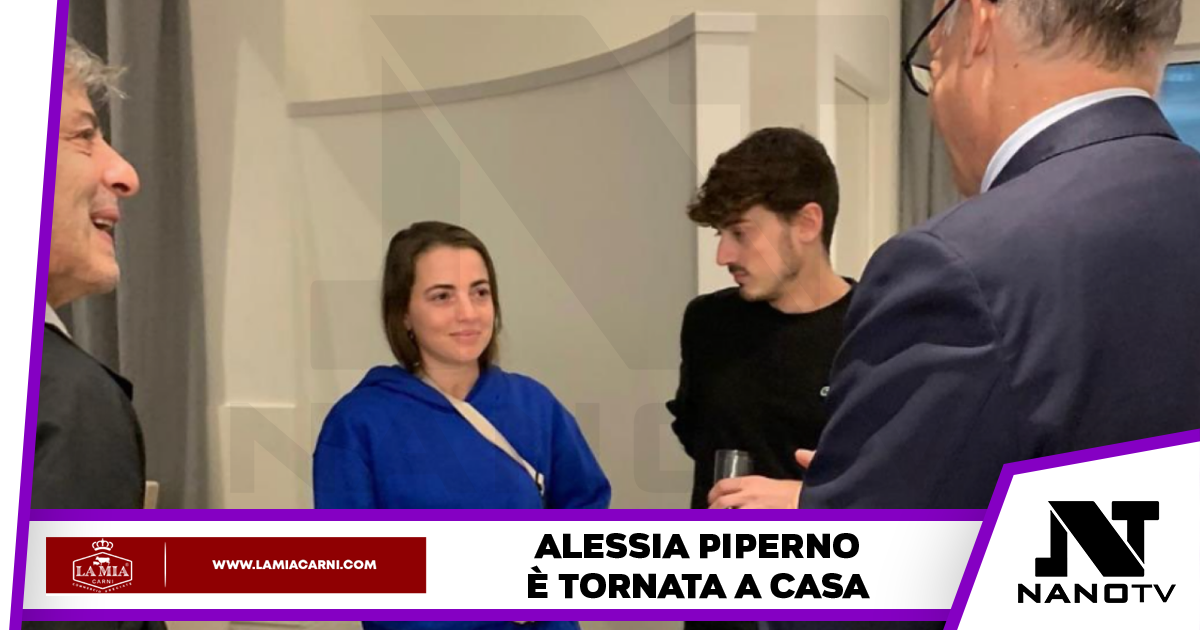 Le prime parole di Alessia Piperno, finalmente in Italia