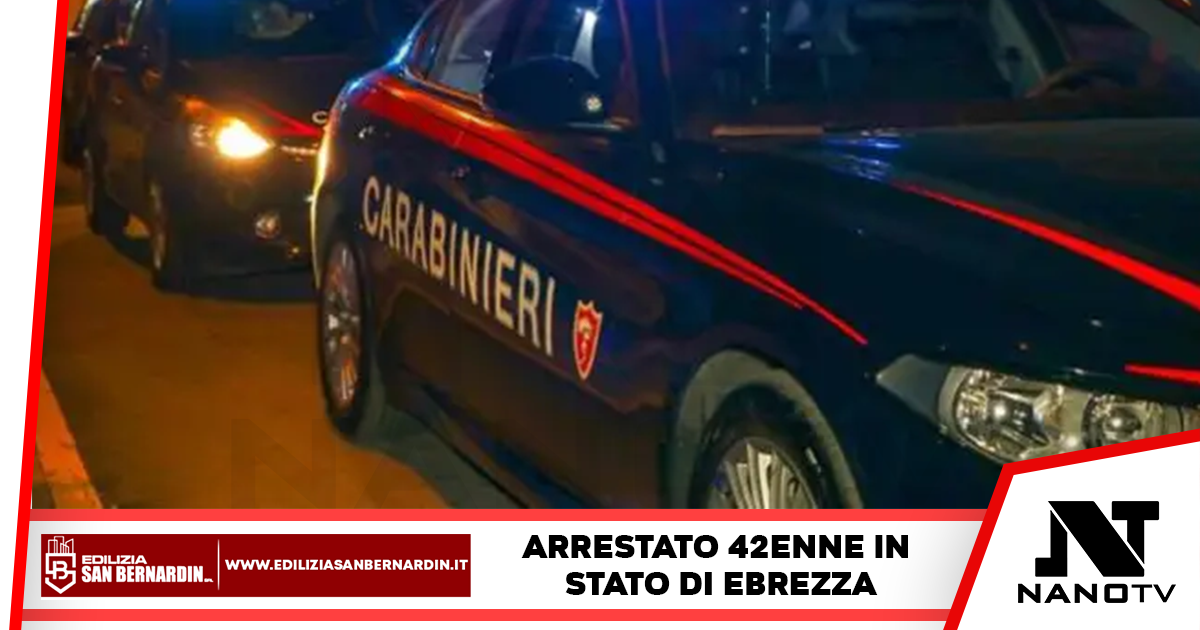 42enne in stato di ebrezza ha provato ad aggredire la moglie
