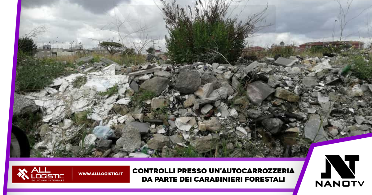 Deposito incontrollato di rifiuti speciali pericolosi a Palma Campania