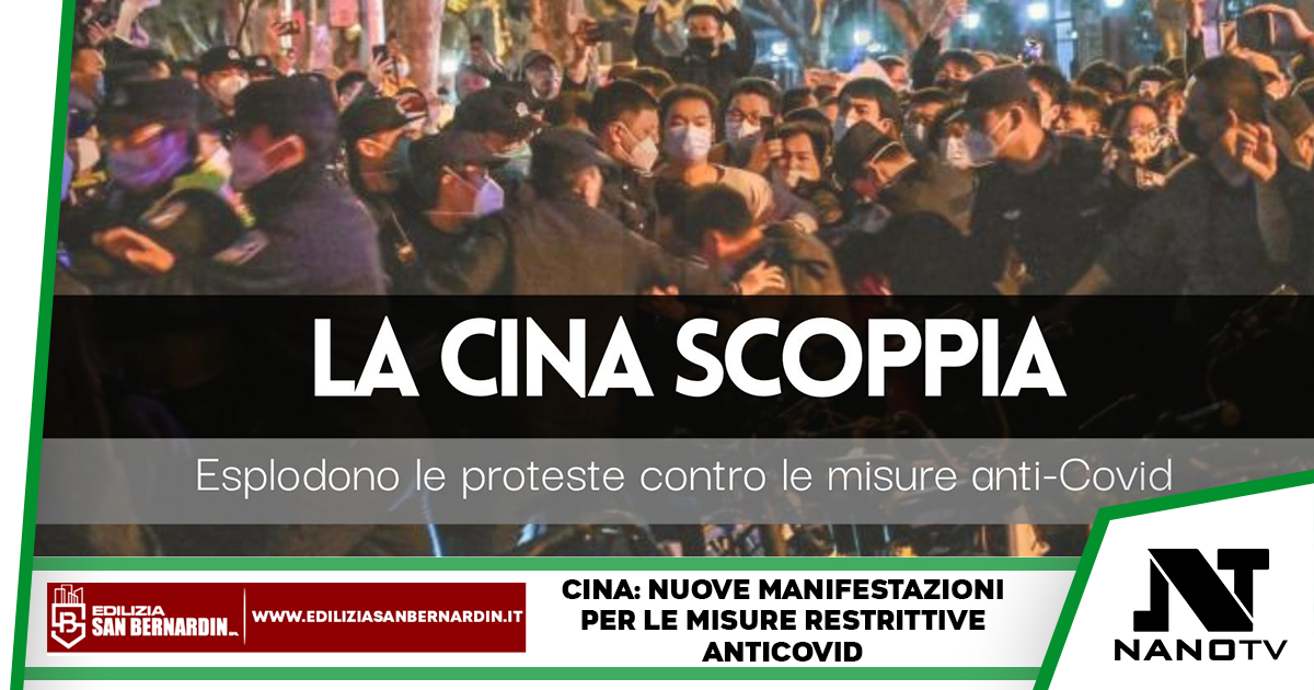 Cina: esplodono le proteste contro le misure anti-Covid