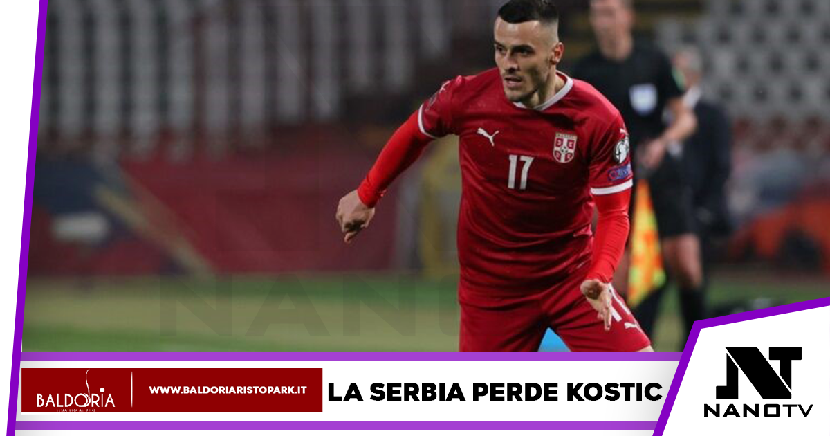 Problema muscolare per Kostic