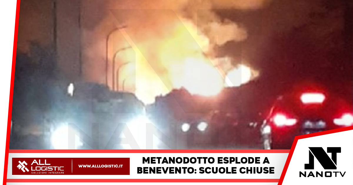 Esplode metanodotto: chiuse le scuole nell’area interessata