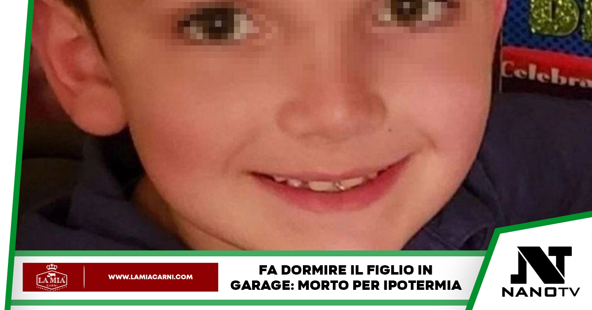 Papà punisce il figlio e lo fa dormire nel garage, il bambino muore.
