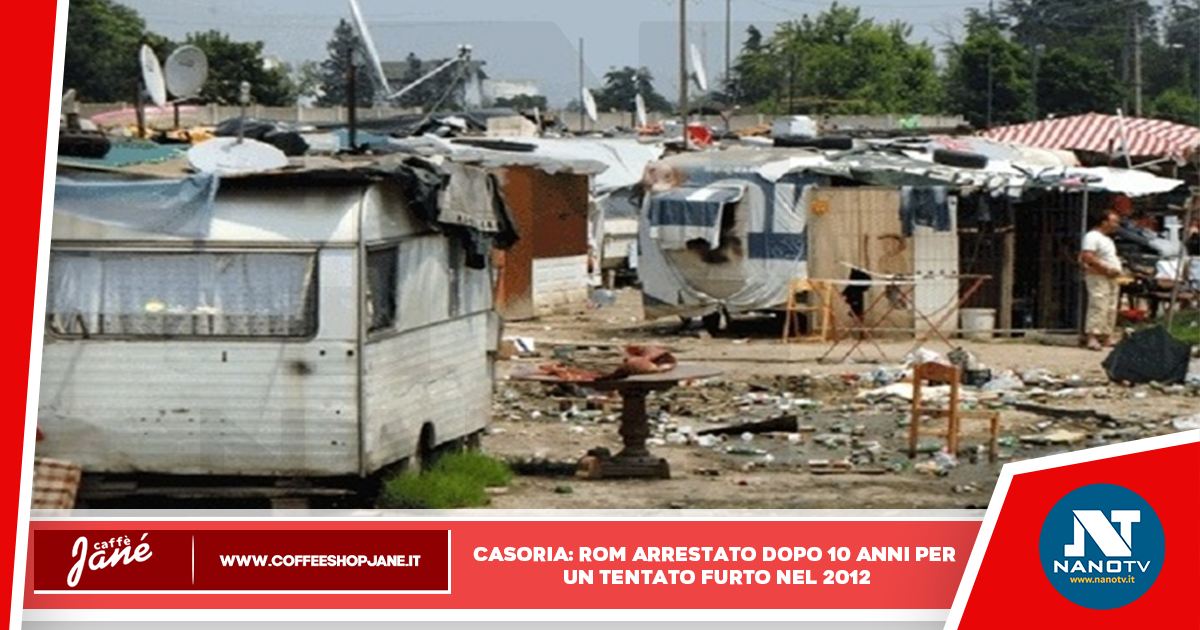Casoria: rom arrestato dopo 10 anni per un tentato furto nel 2012