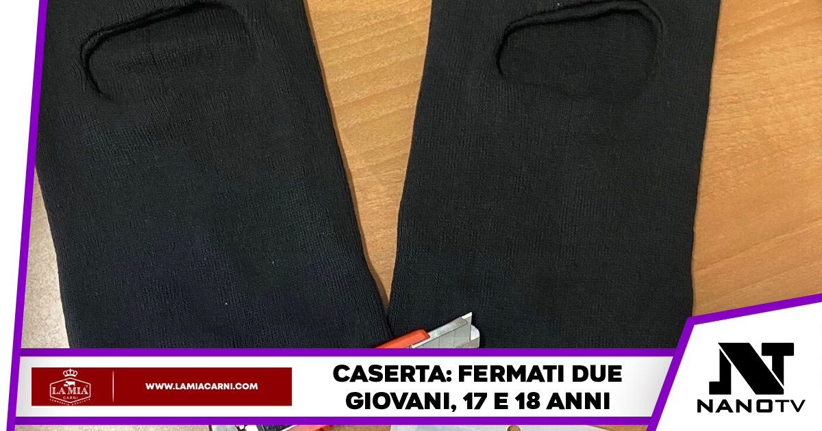 Denunciati due giovani nel casertano