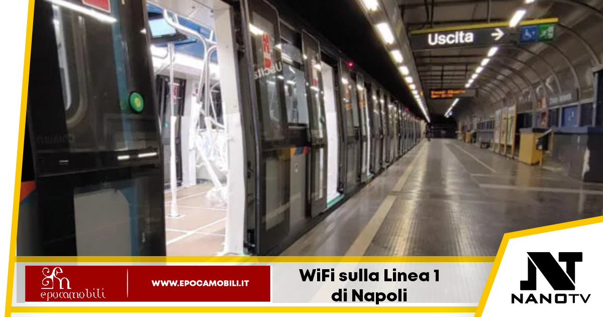 Napoli: WiFi nella Metropolitana