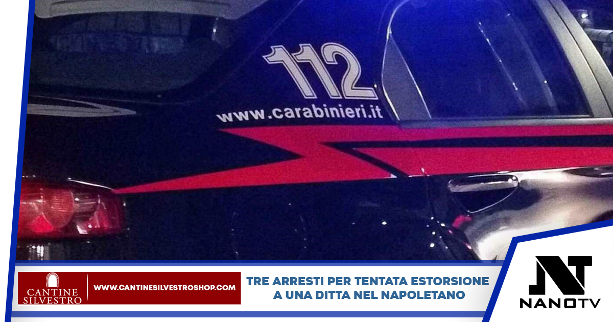 Acerra: minacciato il titolare di una impresa con il fine di costringerlo a versare una somma di denaro