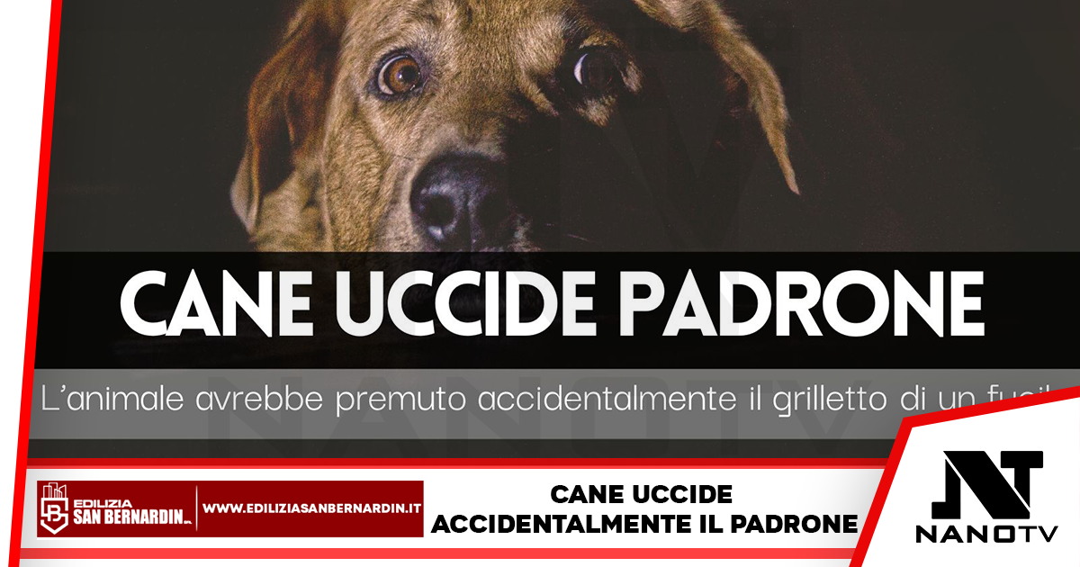 32enne ucciso dal suo cane