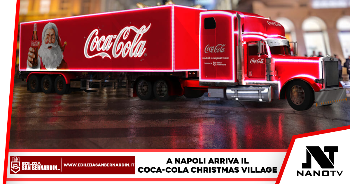 Coca-Cola Christmas Village: raccolta fondi per il Banco Alimentare