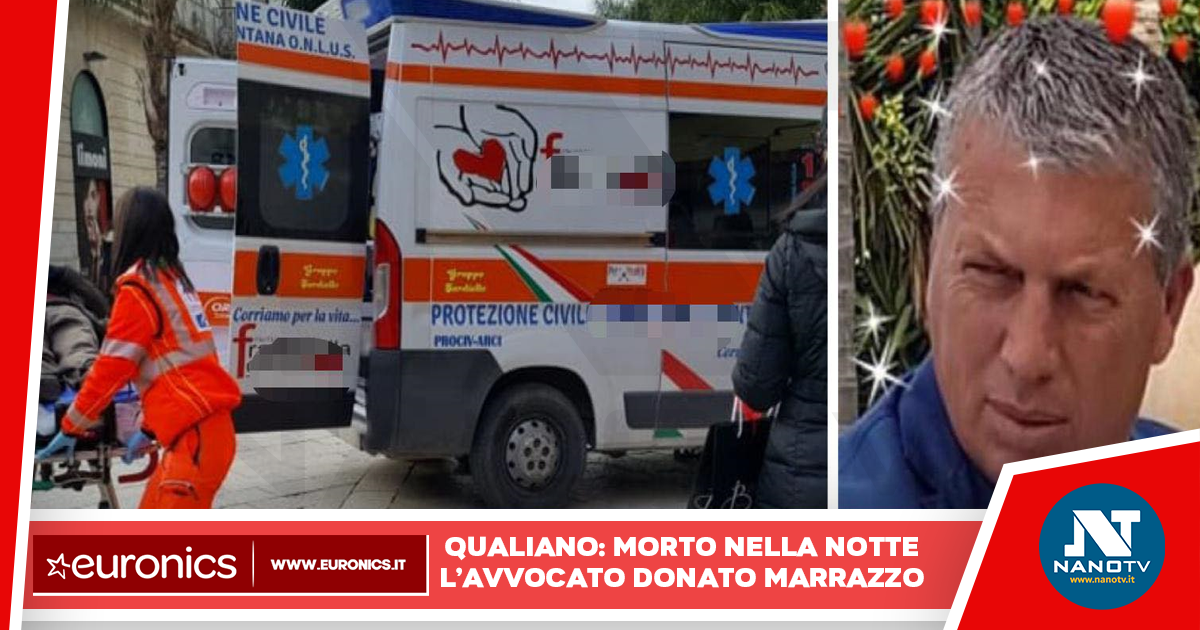 Qualiano: lutto e sconforto, morto l’avvocato Donato Marrazzo