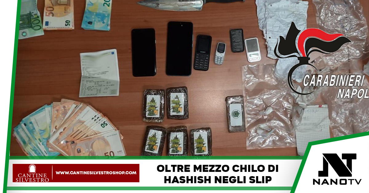 Nascondeva la droga negli slip: arrestato 20enne