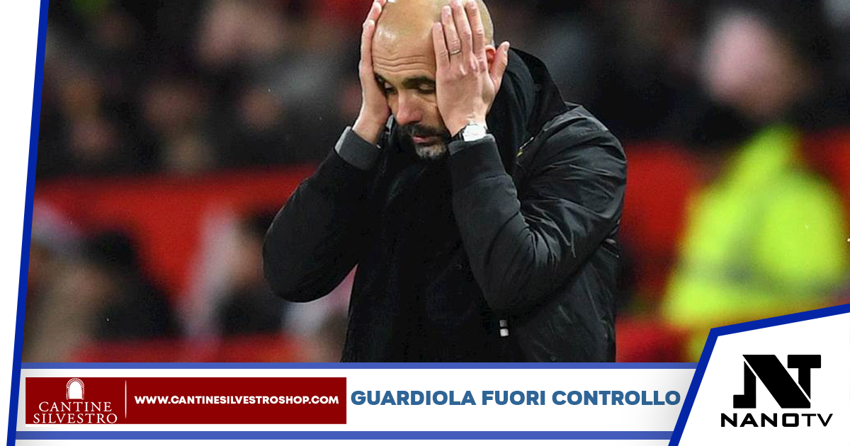 Guardiola: Colpisce un avversario con una bottiglietta d’acqua
