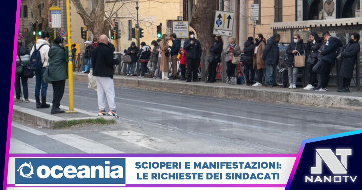 Scioperi e manifestazioni in 11 regioni